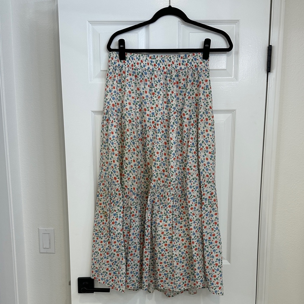 Sea Bubbie Floral Print Women's Skirt
